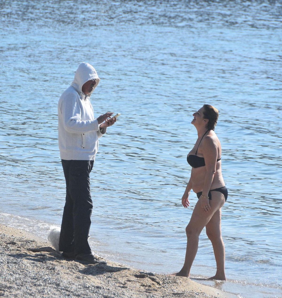 Muğla'da turistlerin deniz keyfi