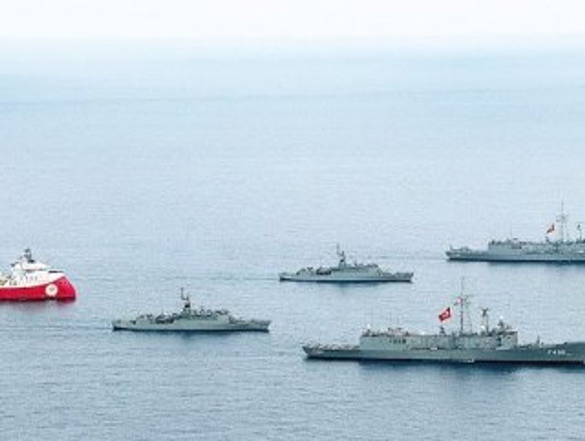 Barbaros Güney Kıbrıs'ta araştırmalara başladı