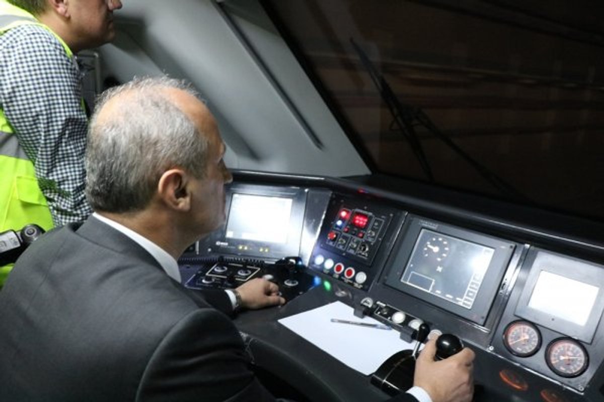 YHT, Avrupa Yakası'na test sürüşü gerçekleştirdi