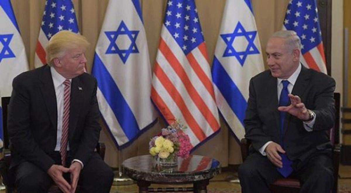 Trump'ın danışmanı İsrail haritası paylaştı