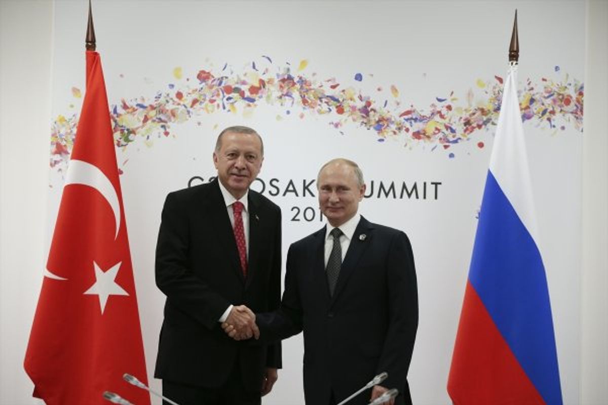 Cumhurbaşkanı Erdoğan ile Putin, G20 zirvesinde buluştu