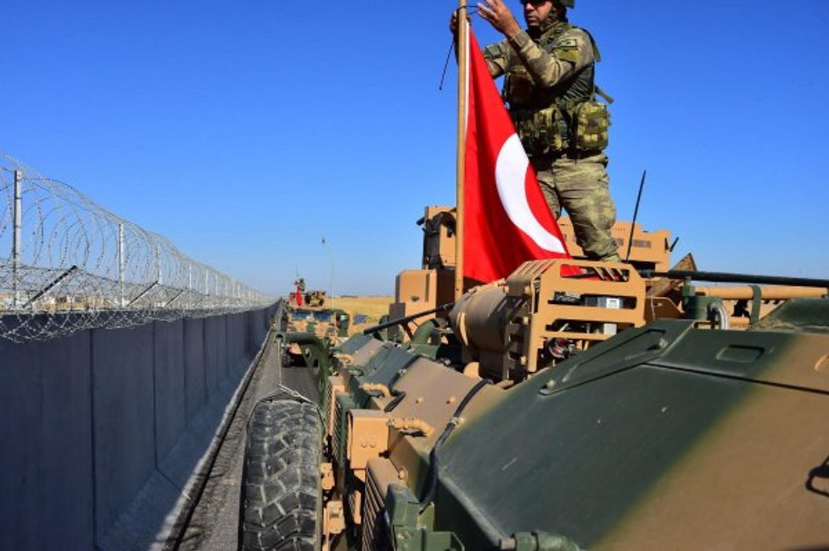 Türk-ABD ortak devriyesinden ilk görüntüler