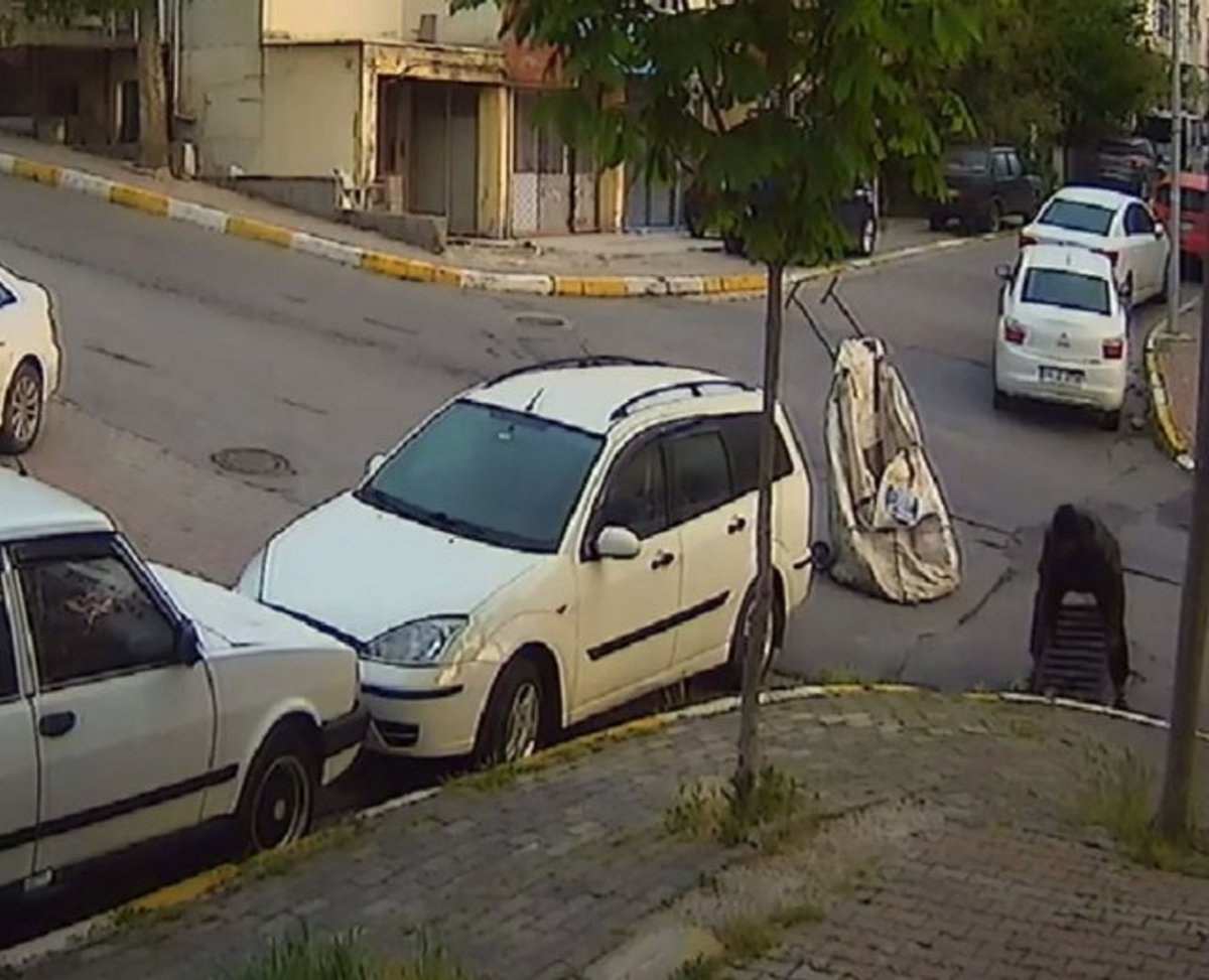 Tekirdağ'da rögar kapağı hırsızı