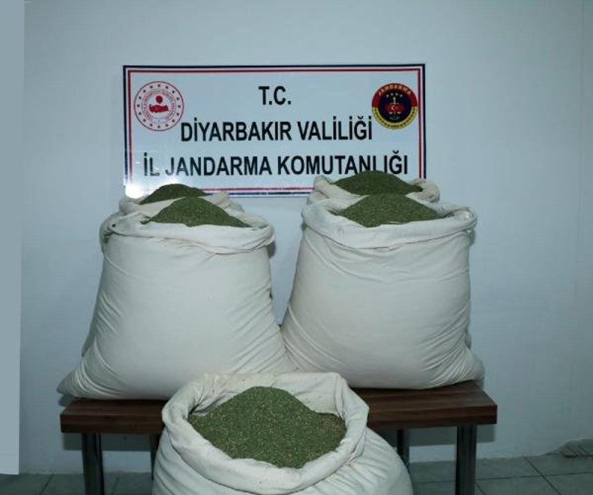 Öğrenci servisinden 176 kilo esrar çıktı