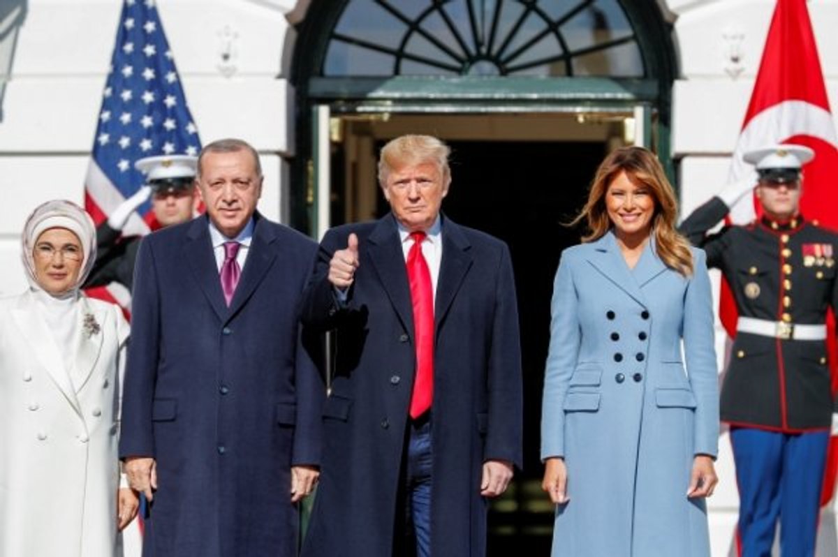 Erdoğan, Beyaz Saray'da