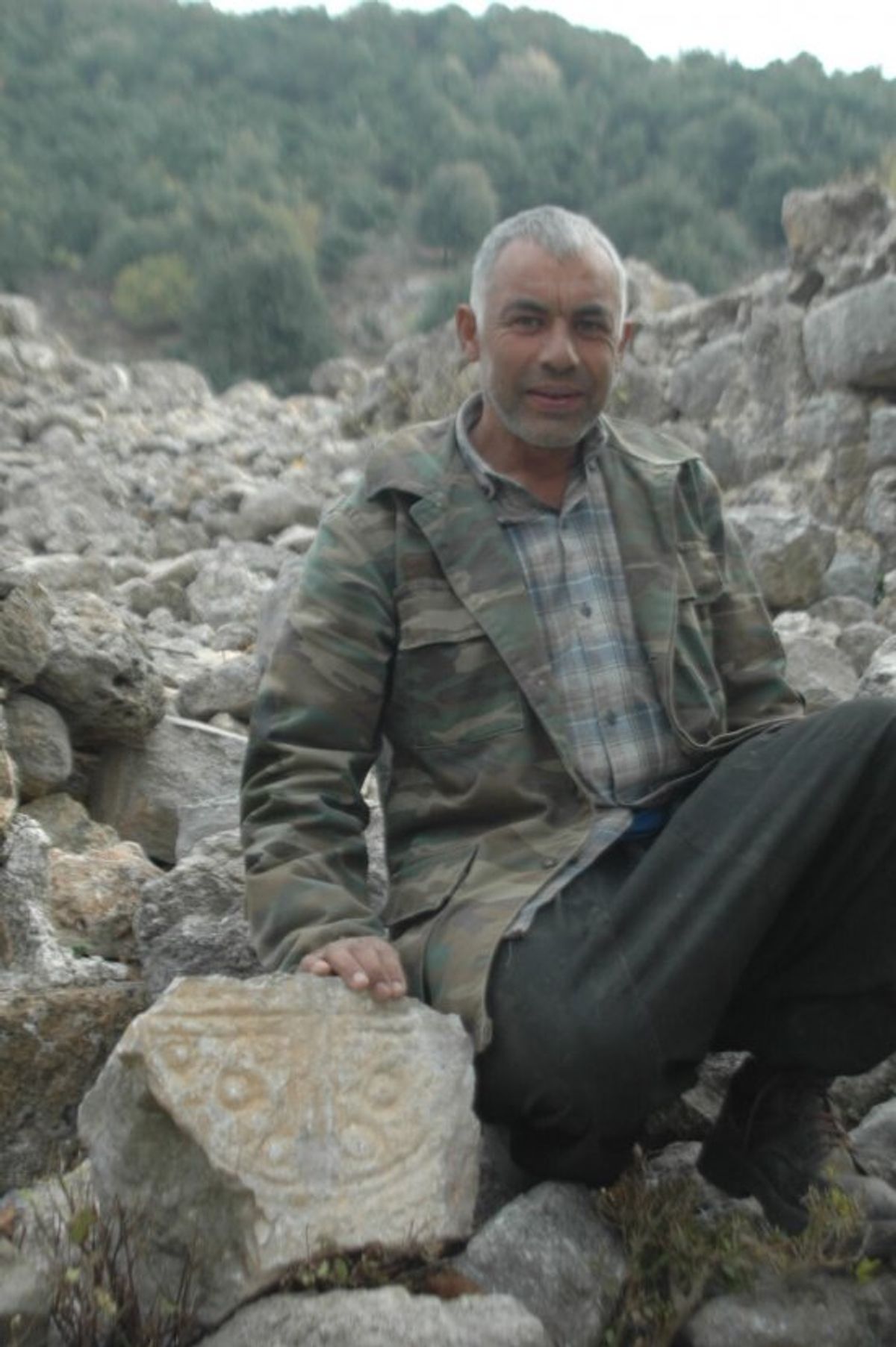 Keçilerini otlatan çoban, tarih buldu