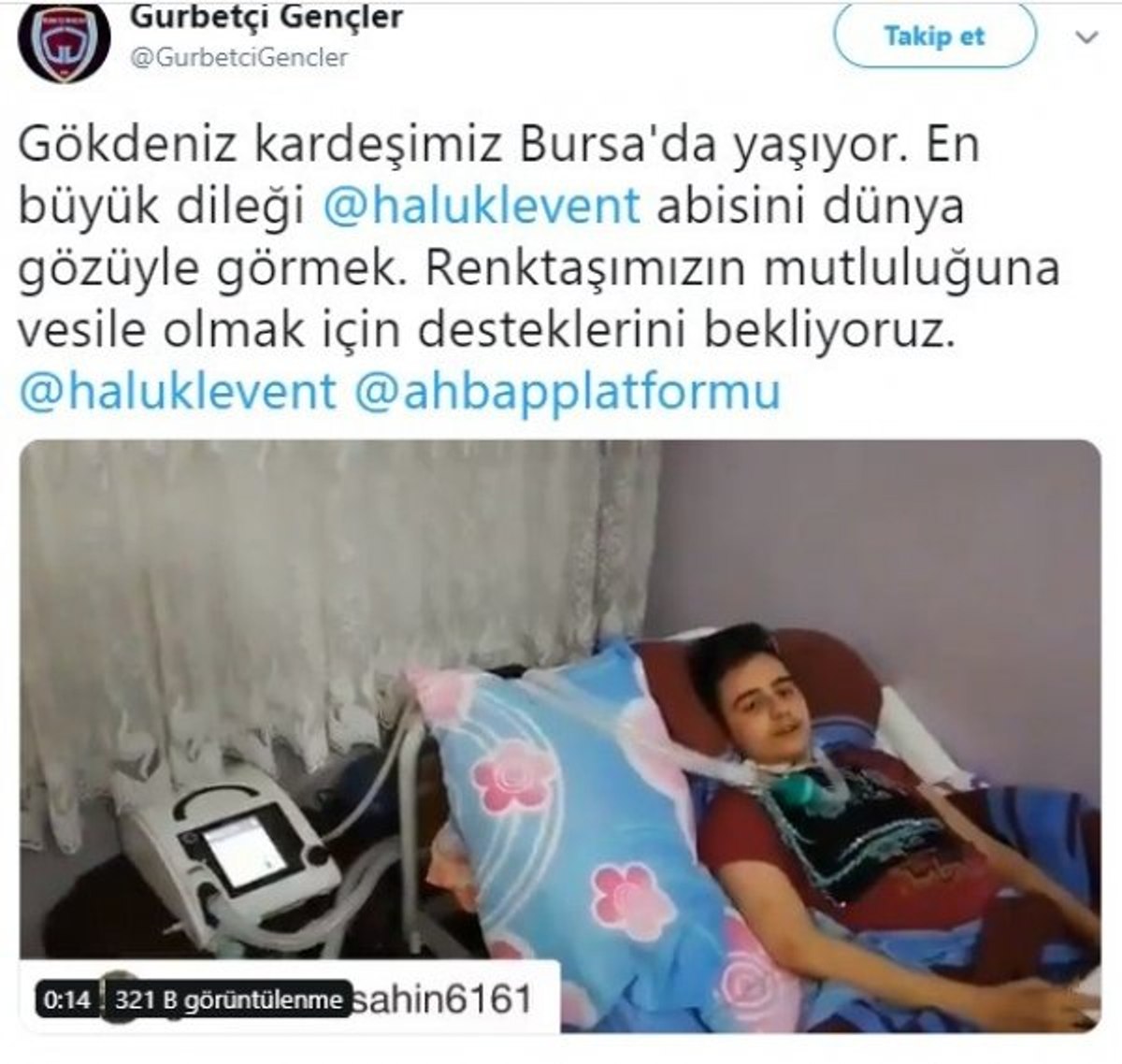 Haluk Levent, kas hastası Gökdeniz’e verdiği sözü tuttu
