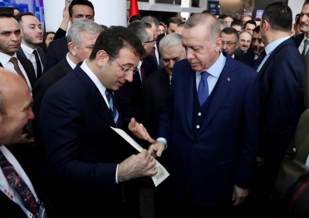 İmamoğlu'nun Erdoğan'a verdiği zarf