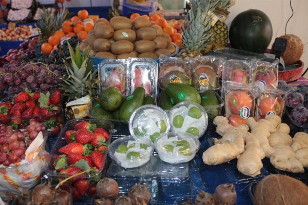 Balıkesir'de eşi hamile olanlar bu manavı buluyor