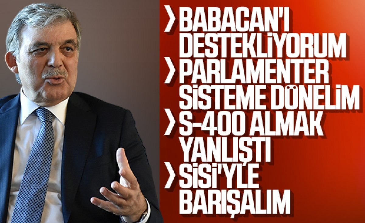 Cumhurbaşkanı Erdoğan, Abdullah Gül'ü önemsemedi