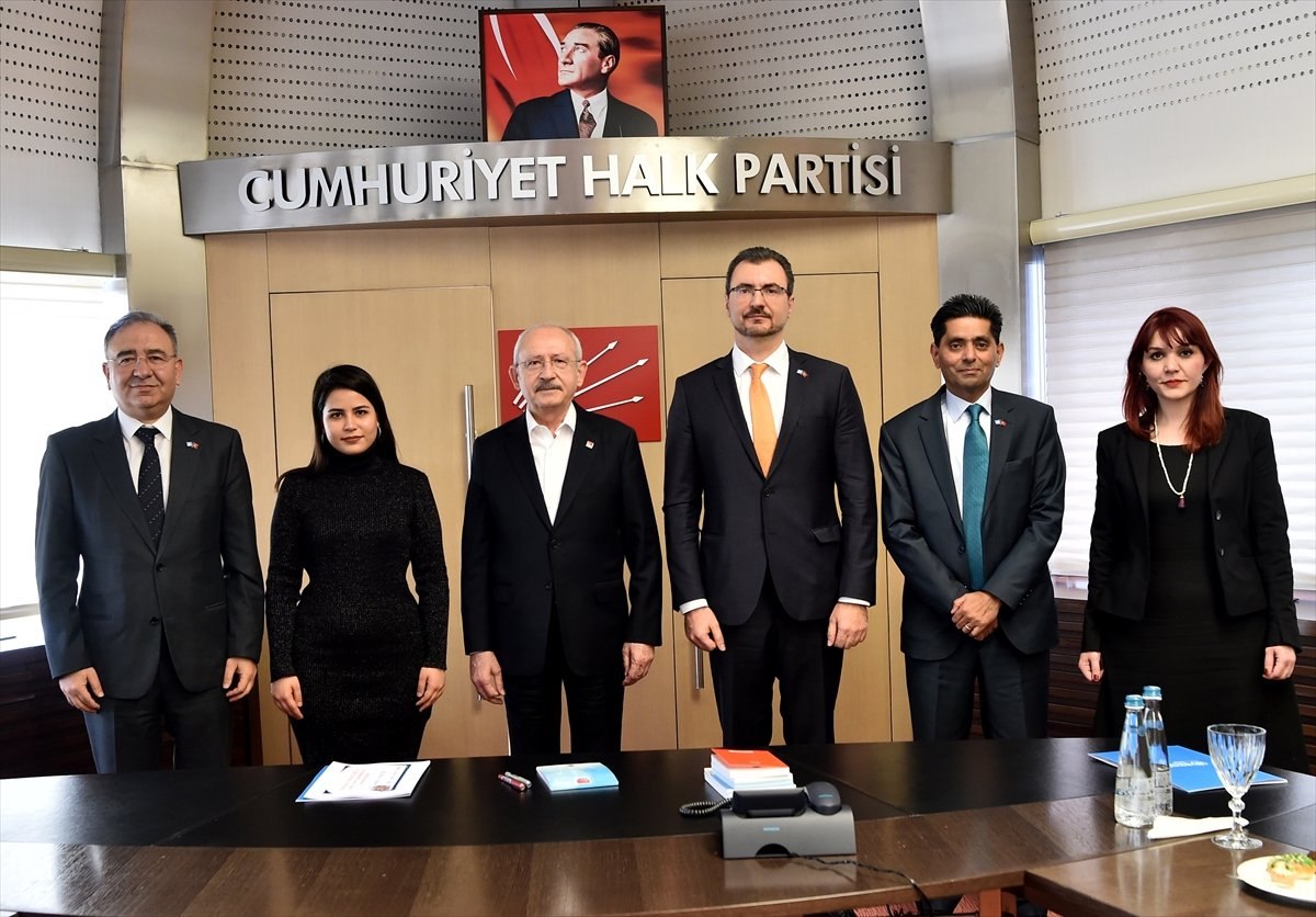 Kılıçdaroğlu, DSÖ heyeti ile görüştü