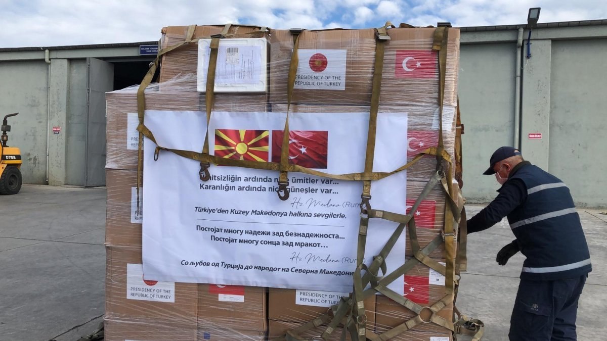 Türkiye'nin korona yardımında bulunduğu ülkeler