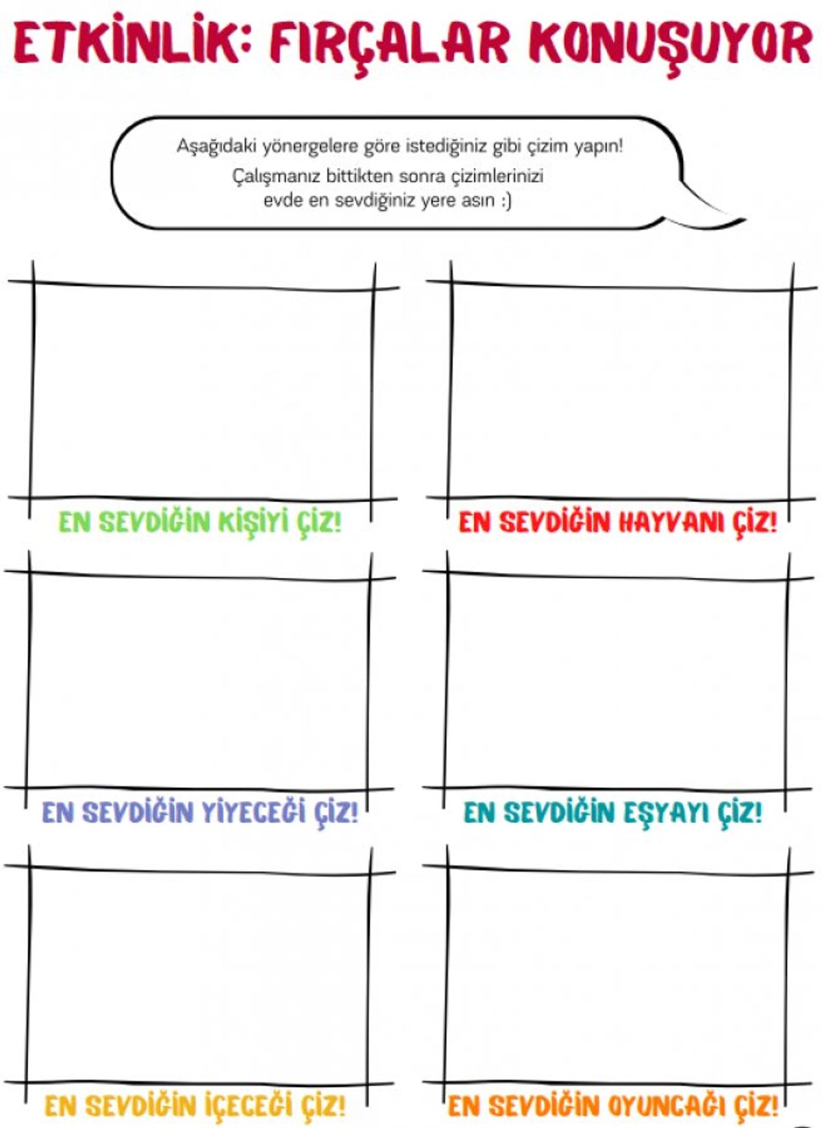 Çocuklar için evde yapılabilecek eğlenceli aktiviteler