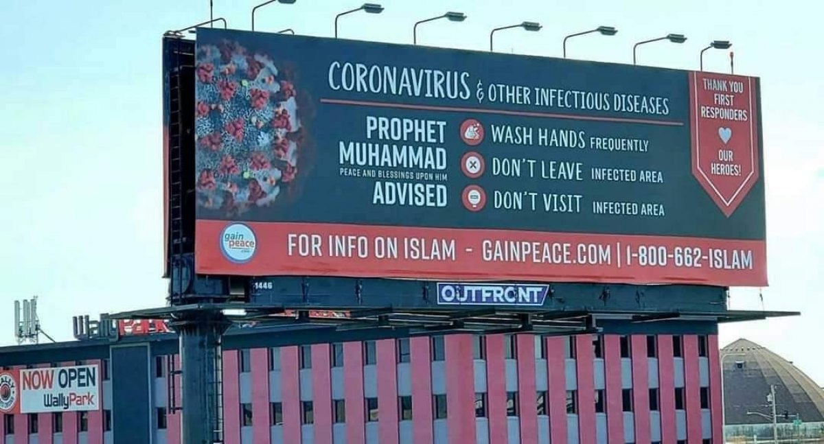 ABD’de koronaya karşı Hz. Muhammed’in hadisleri