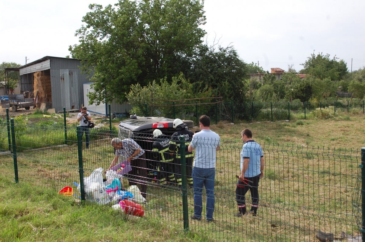 Malkara'da trafik kazası: 3'ü çocuk 5 yaralı