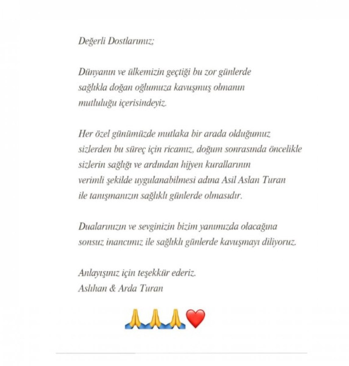 Arda Turan ikinci kez baba oldu