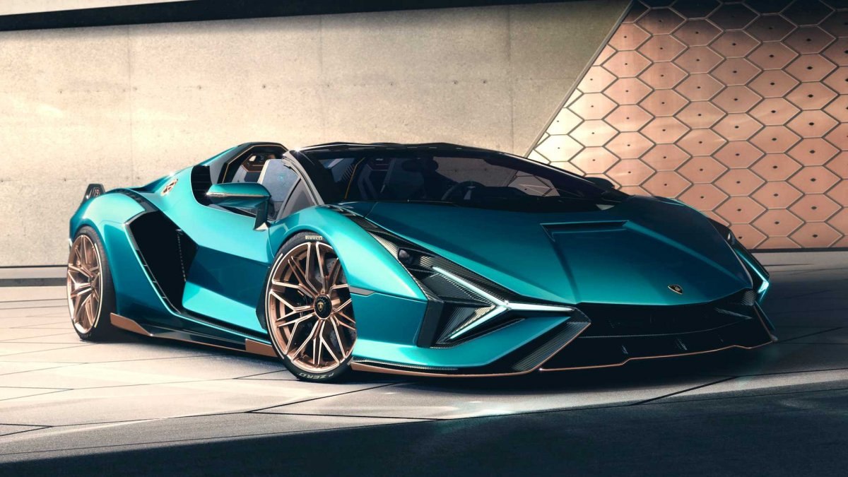 Lamborghini Sian Roadster görücüye çıktı