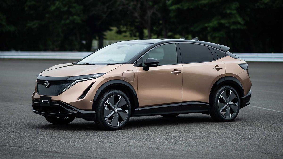 Elektrikli Nissan Ariya Avrupa'ya geldi