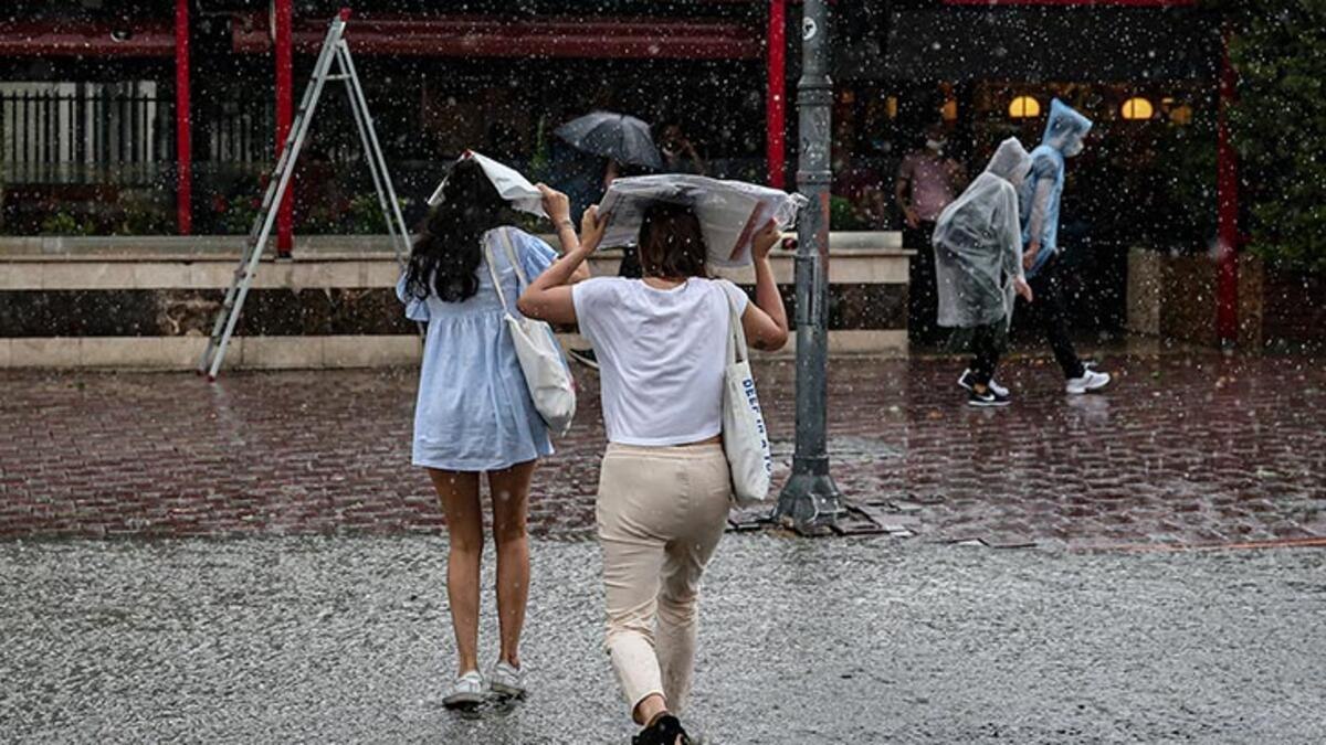 Meteoroloji'den 3 il için sağanak uyarısı