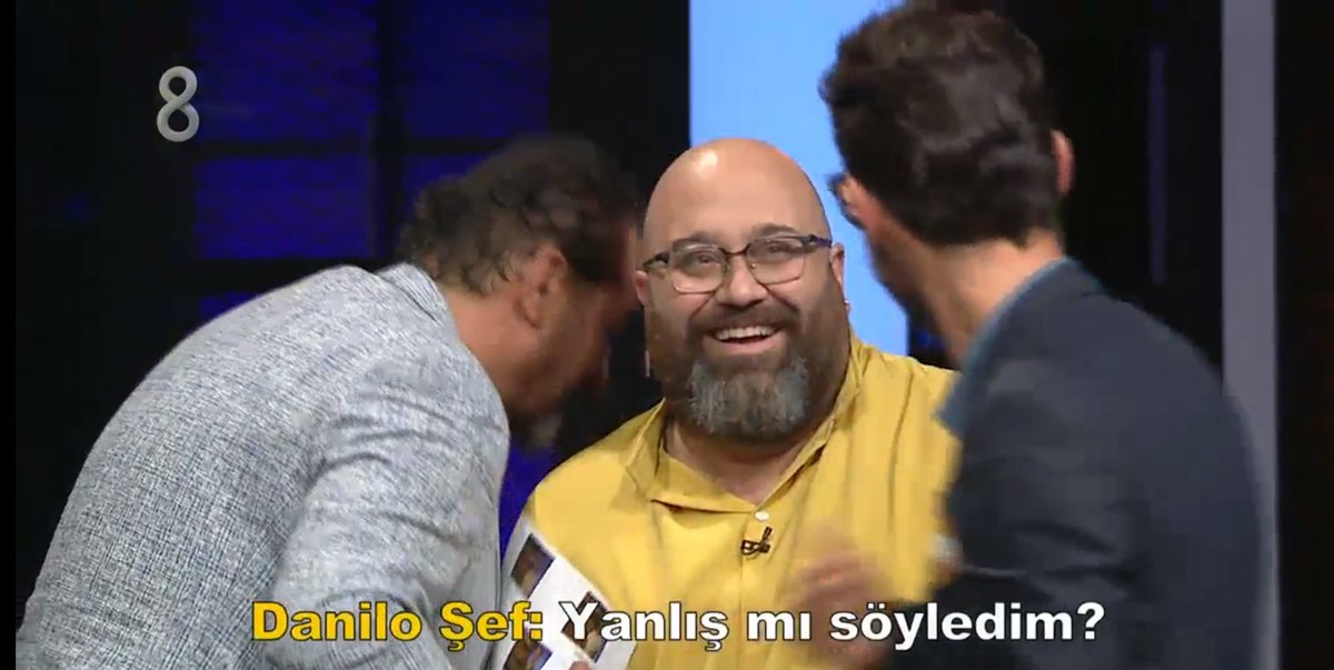 MasterChef'te Danilo Şef'in Çiçek Abbas repliği güldürdü
