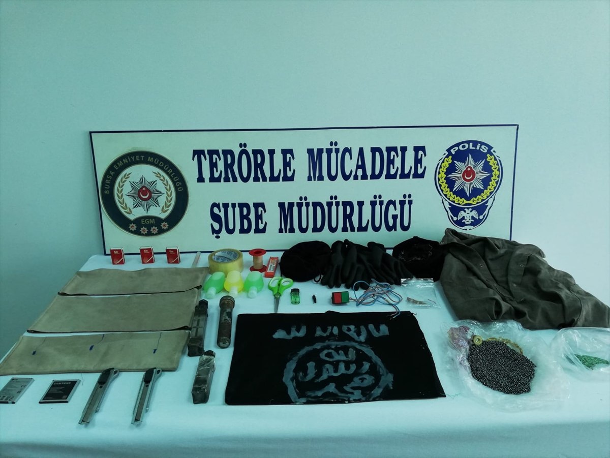 Bursa'da eylem hazırlığındaki DEAŞ militanı yakalandı