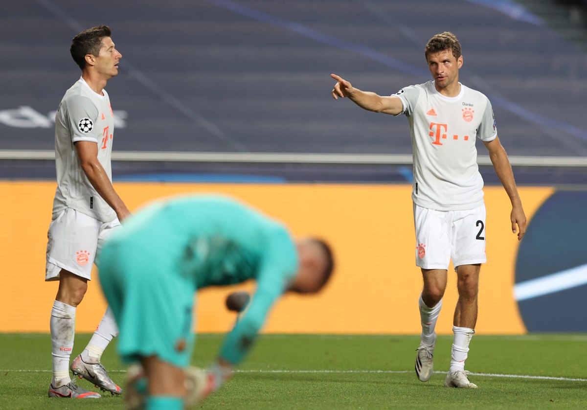 Bayern Münih, Barcelona'ya 8 attı