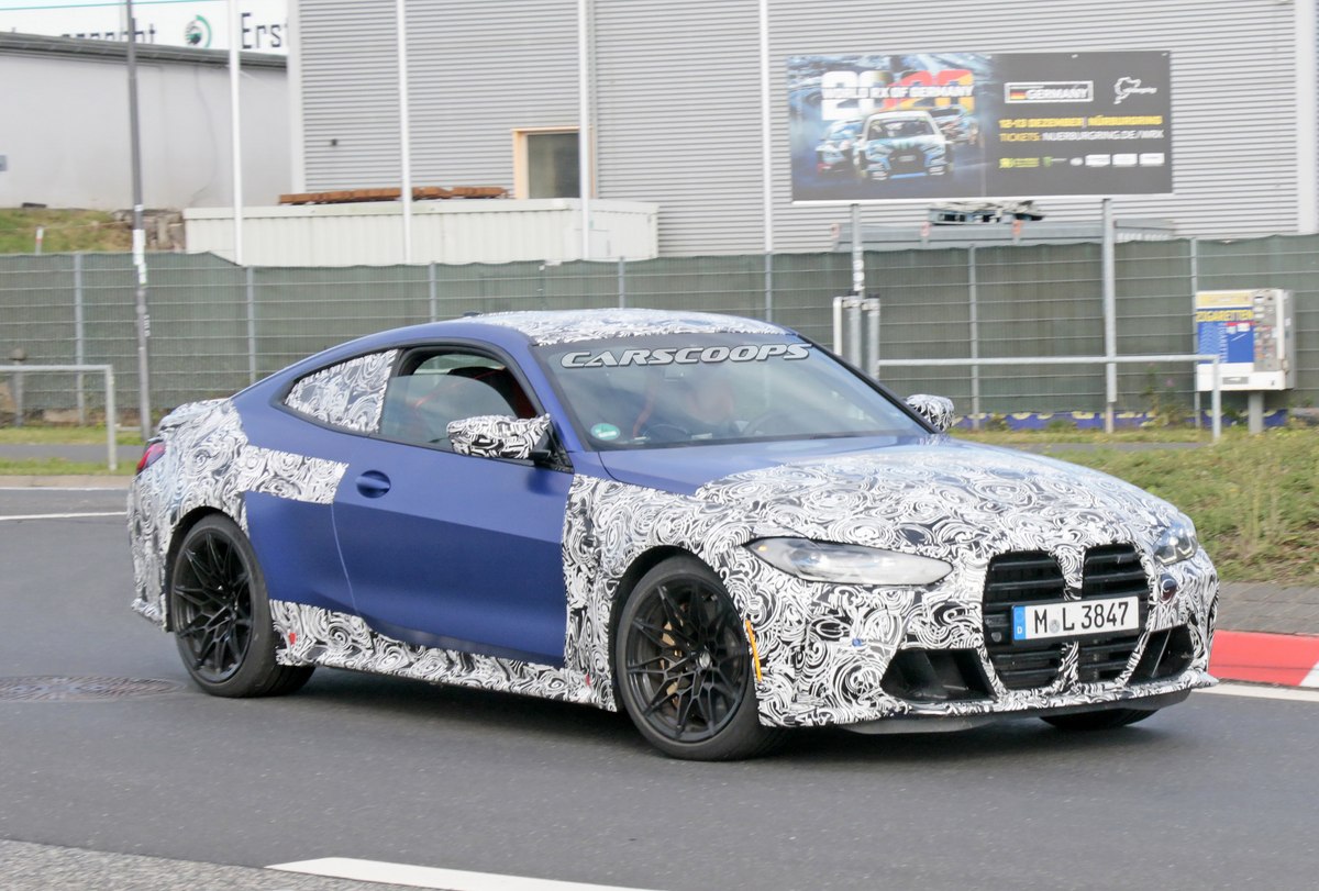 2020 BMW M4, test sırasında kameralara yakalandı