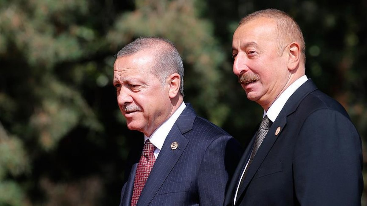 Cumhurbaşkanı Erdoğan, Aliyev'le görüştü