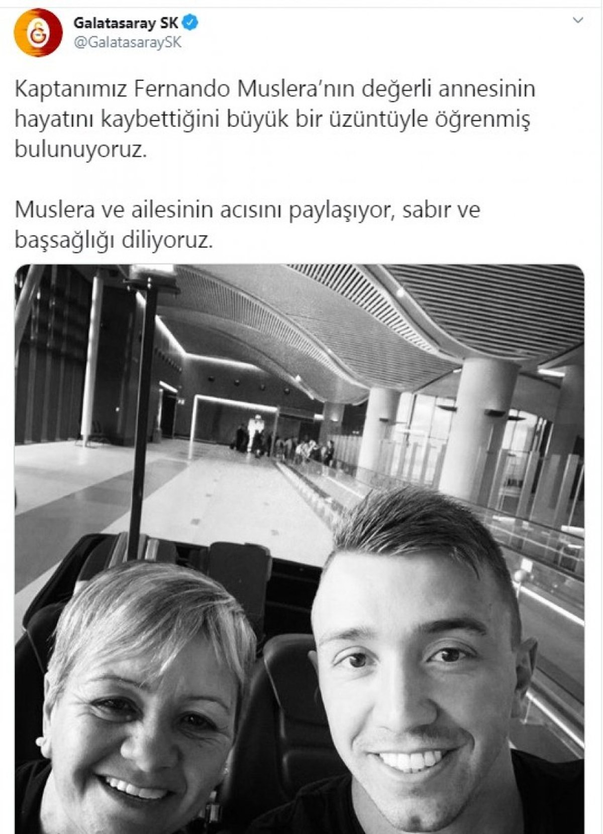Muslera'nın annesi hayatını kaybetti