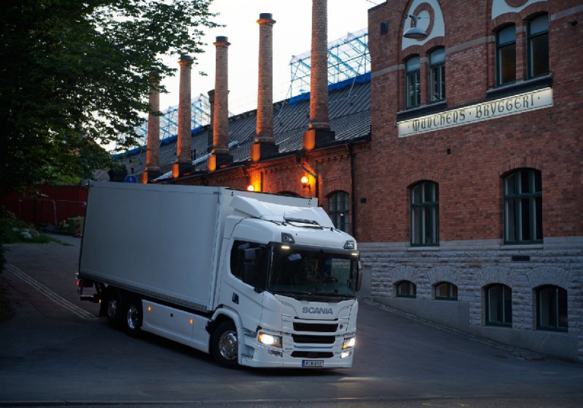 Scania'nin elektrikli kamyon serisi yollara çıkıyor
