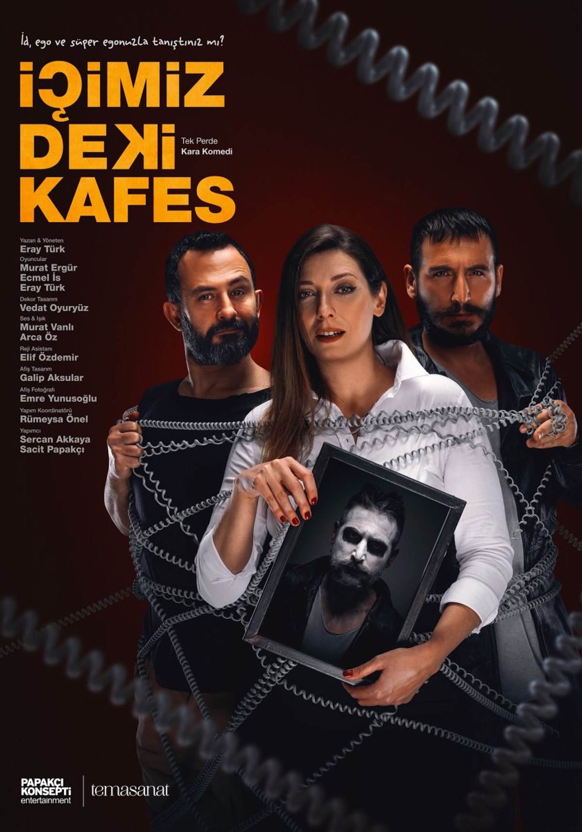 "İçimizdeki Kafes" adlı tiyatro oyunu seyircisiyle buluşmayı heyecanla bekliyor