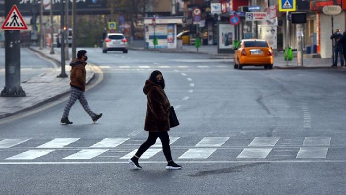 56 saatlik kısıtlama başladı