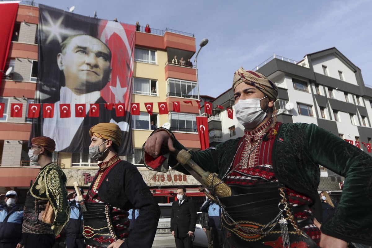Atatürk'ün Ankara'ya gelişinin 101. yıl dönümü kutlandı