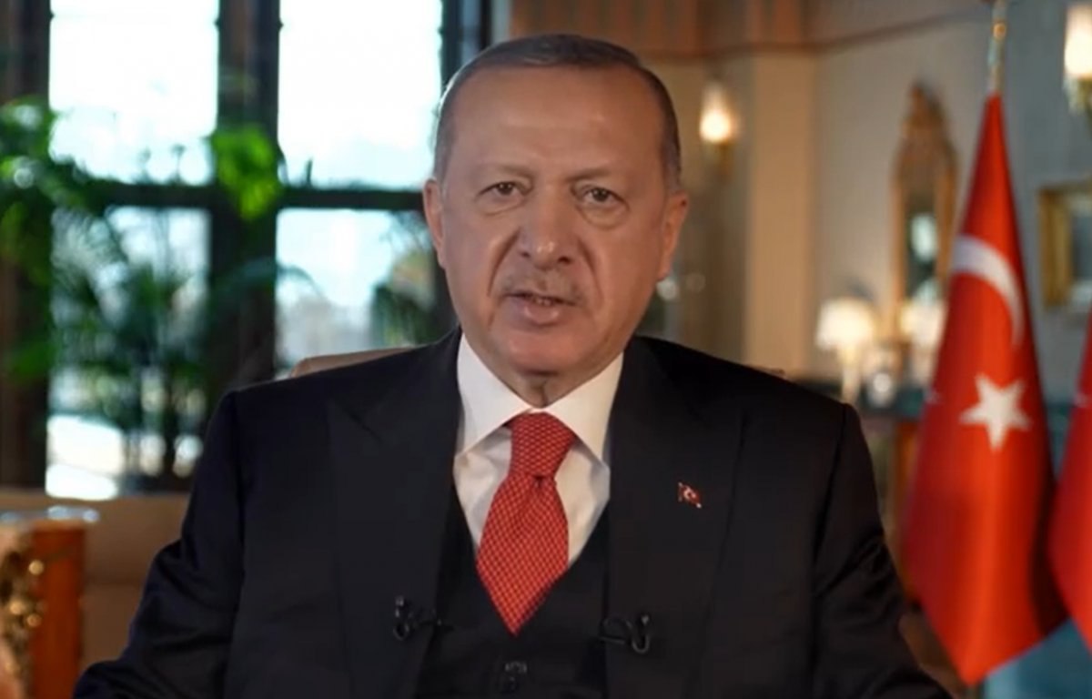 Cumhurbaşkanı Erdoğan'dan yeni yıl mesajı