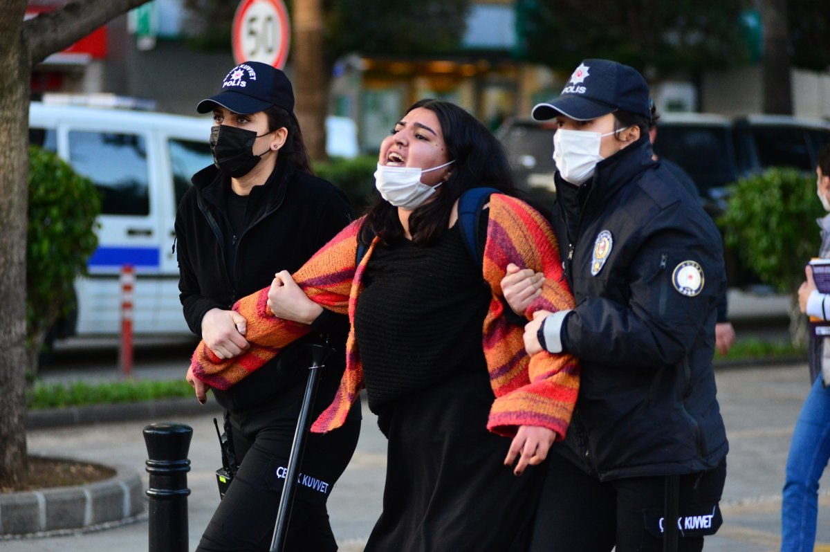 Adana'da Boğaziçi Üniversitesi protestosuna destek