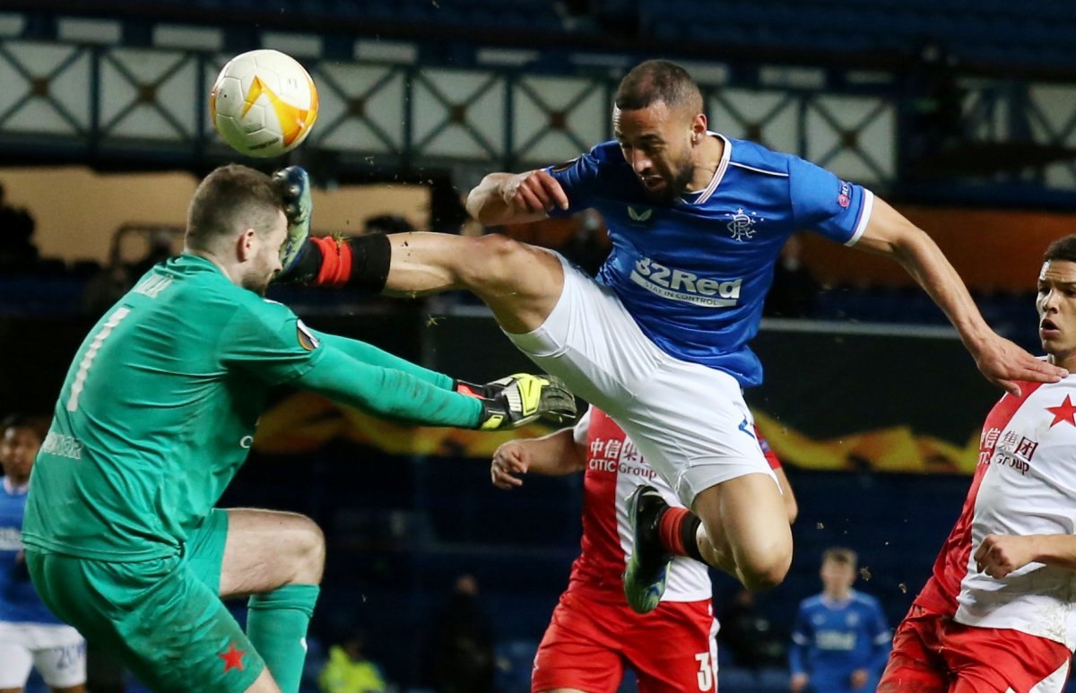 Rangers, Slavia Prag karşılaşmasındaki faul maça damga vurdu