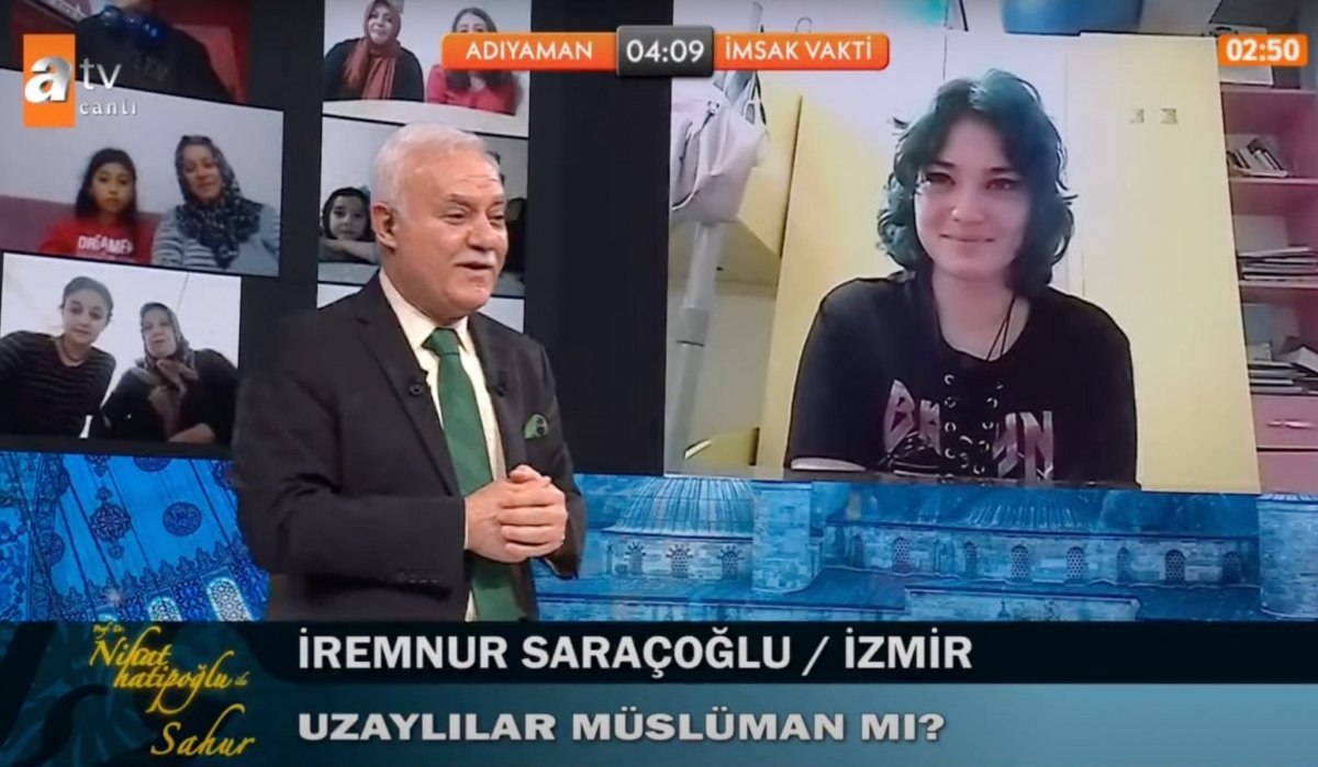 Prof. Dr. Nihat Hatipoğlu'na, 'Uzaylılar Müslüman mı?' sorusu