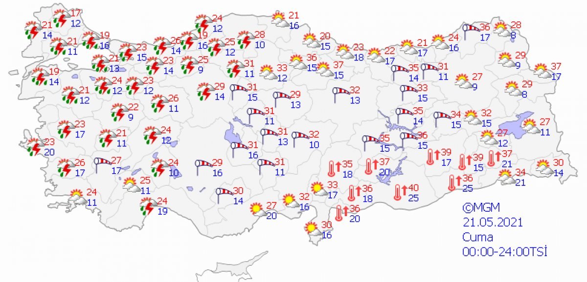İstanbul için dolu uyarısı yapıldı