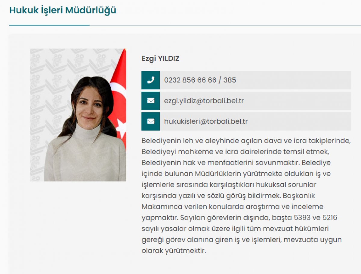 CHP'li Torbalı Belediyesi'nde vekilin avukat olmayan kızına hukuk işleri müdürlüğü