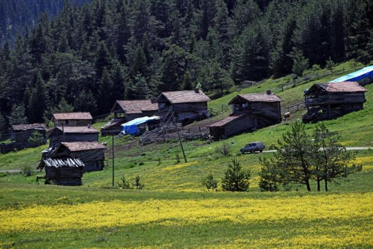 Bahara bürünen Kastamonu yaylaları ziyaretçilerini bekliyor
