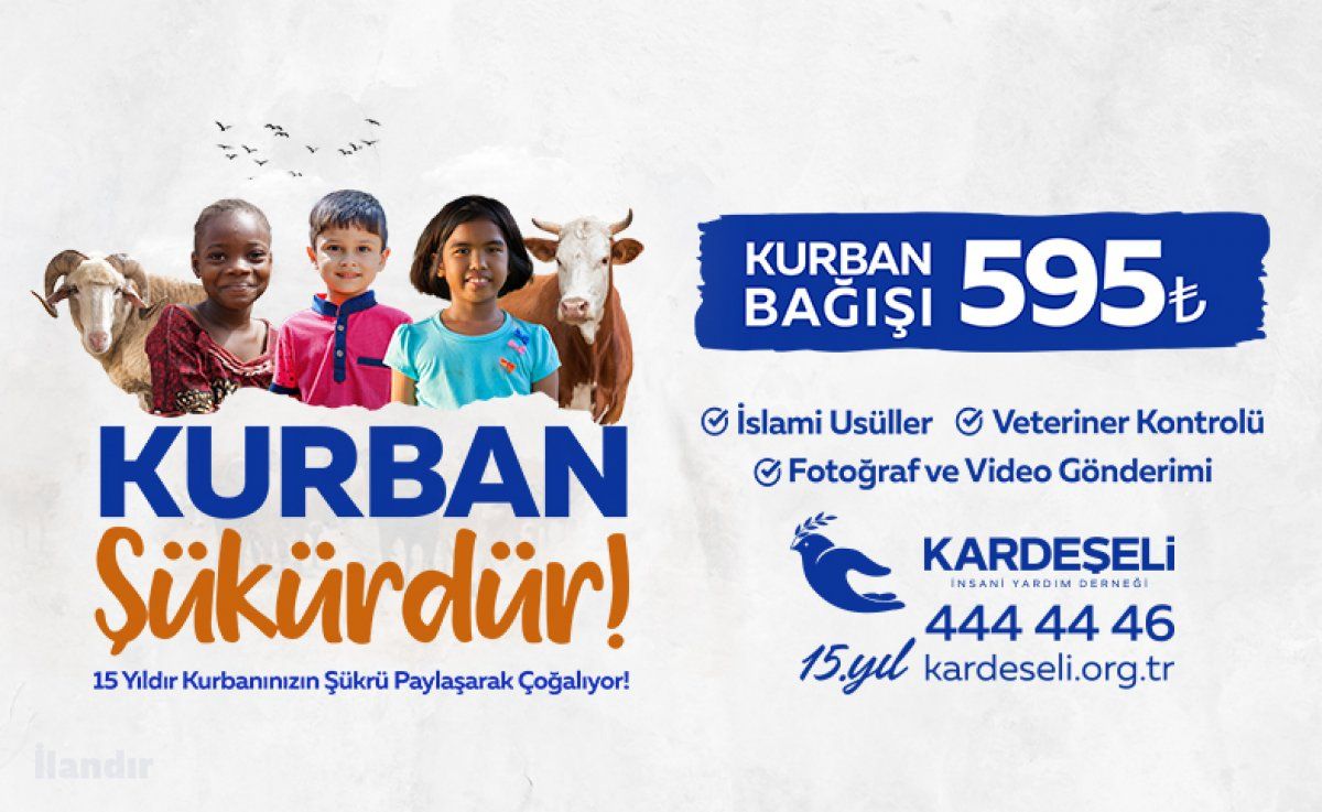 Kardeş Eli 2021 Kurban Bağışı Fiyatlarını 595 Tl Olarak Açıkladı