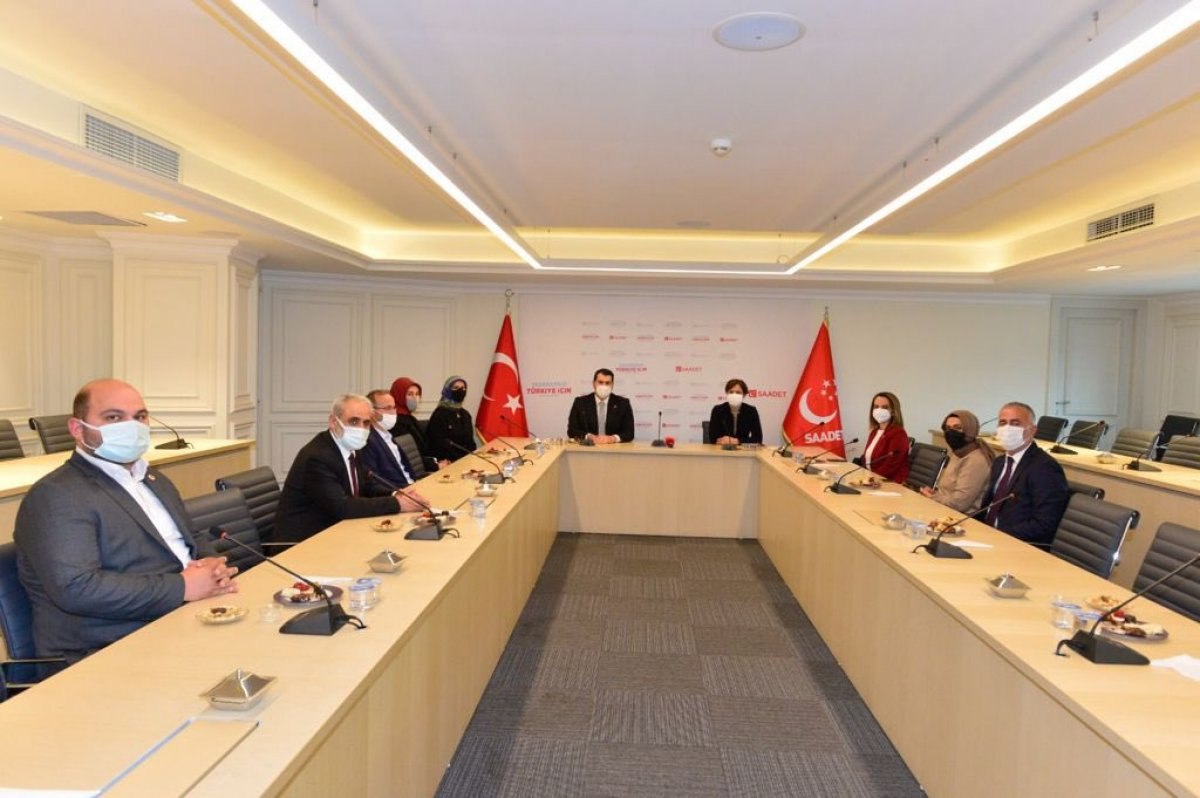 CHP’den Saadet Partisi’ne ziyaret