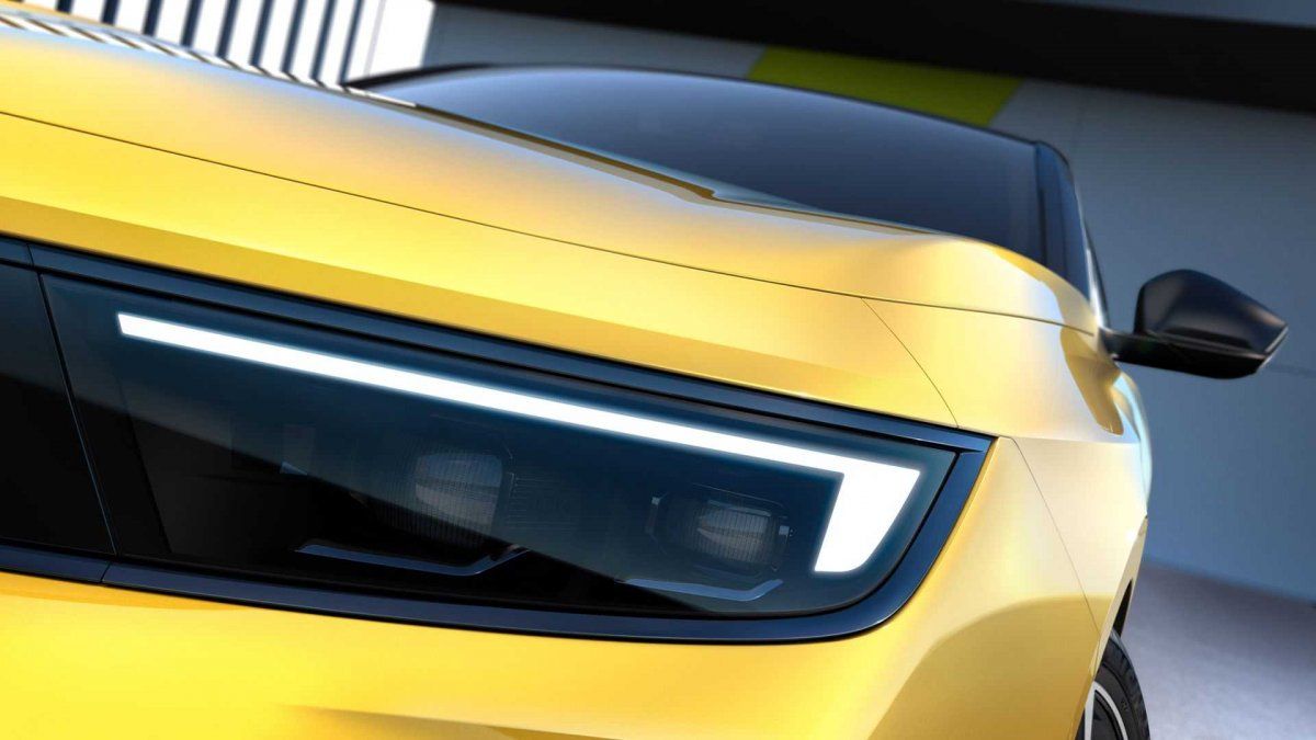 2022 Opel Astra'nın tasarımını gösteren ilk ipucu görselleri