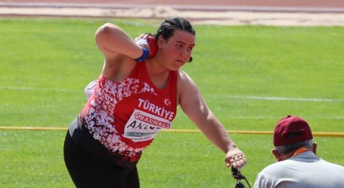 Milli atlet Pınar Akyol, gülle atmada Avrupa Şampiyonu