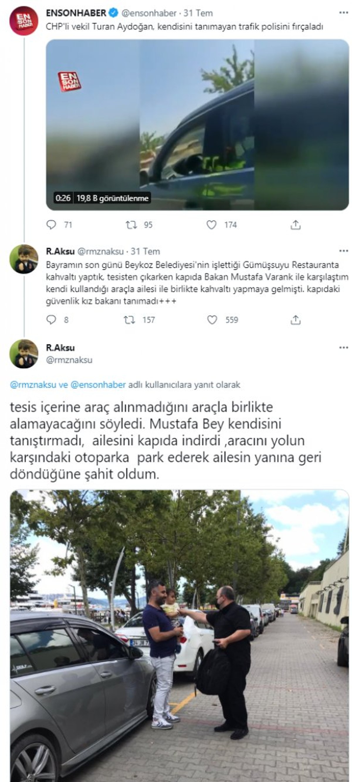 Bakan Mustafa Varank’tan takdir toplayan davranış