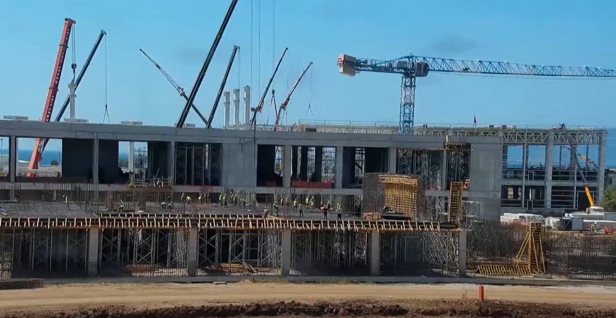 TOGG Gemlik tesisindeki çalışmalar devam ediyor
