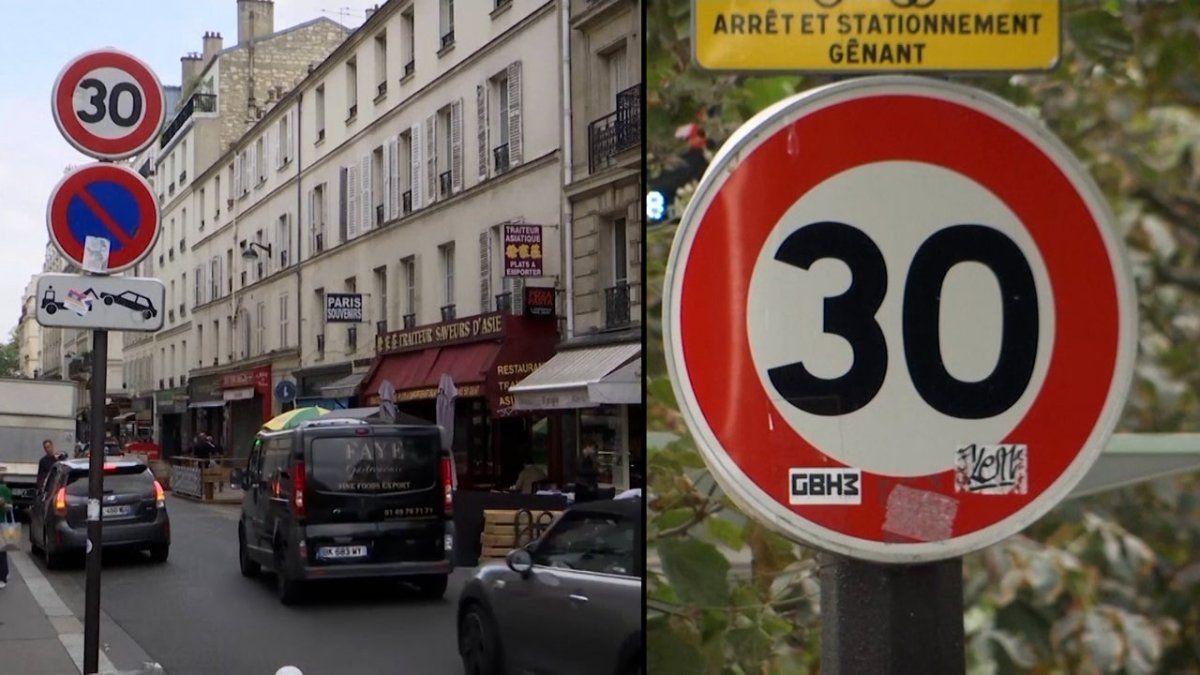 Paris'te otomobillere hız sınırı getirildi