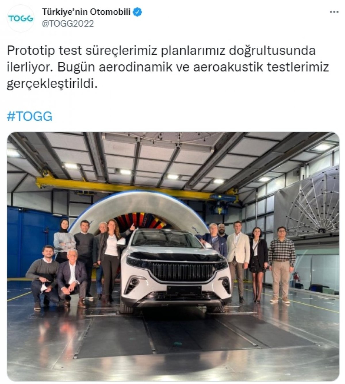Yerli otomobil TOGG'un prototipinde değişiklik