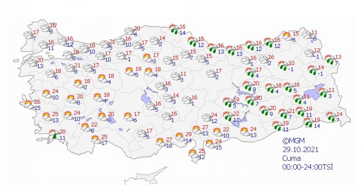 Meteoroloji uyardı: İç Anadolu'ya sağanak yağış geliyor