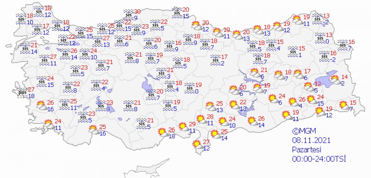 Pastırma sıcakları bitti, kar ve yağmur geliyor